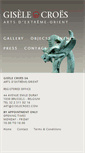 Mobile Screenshot of giselecroes.com